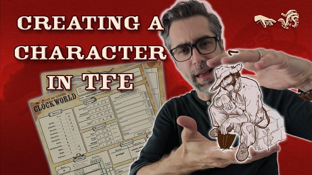 Character creation in Tales from Elsewhere!