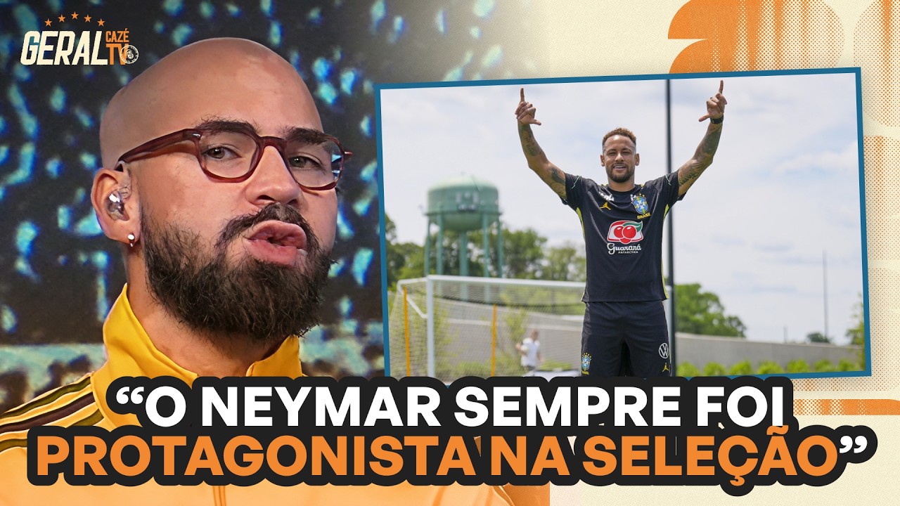 QUAL VAI SER O PAPEL DO NEYMAR CONTRA A ESCÓCIA? | GERAL CAZÉTV