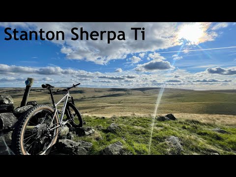 Stanton Sherpa Ti 29/27.5+ Hardtail build. White Industries / Microshift / Rockshox