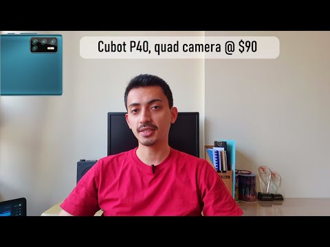 Cubot P40...Cheapest quad camera phone!