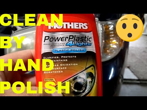 Mothers Power Plastics 4 Lights , Headlight Lens Restorer DIY & Review