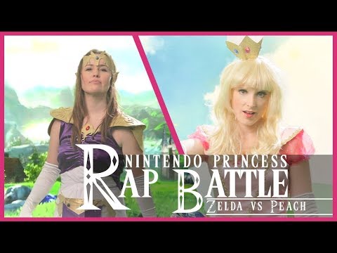 ZELDA vs PEACH Nintendo Princess Rap Battle