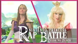 ZELDA vs PEACH Nintendo Princess Rap Battle