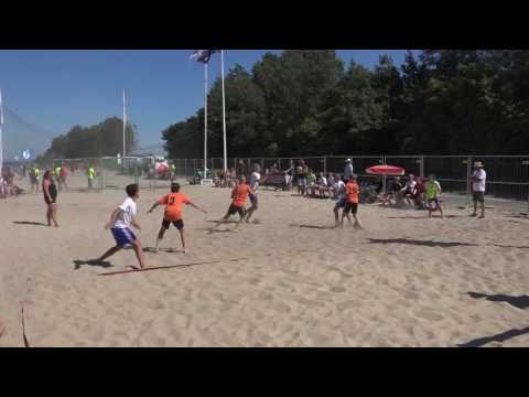 Åhus Beachhandboll 2016, P02 ,  IFK Kristianstad 2 vs Ystad,  12-12, oavgjort