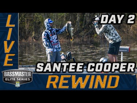 2022 Bassmaster LIVE at Santee Cooper Lakes - Day 2 (FRIDAY)