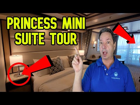 SKY PRINCESS MINI SUITE CABIN TOUR A211