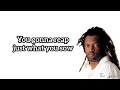 Lucky Dube REAP WHAT YOU SOW Lyrics