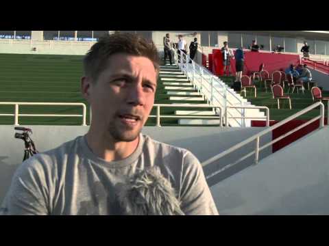 Mikael Boman efter matchen mot Molde