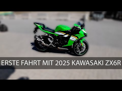 First ride on the 2025 Kawasaki ZX6R