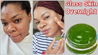 60 look 20 after using this overnight cream for Sunburn, redness, scar & acne #beauty #skincare #diy