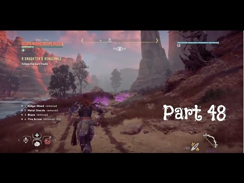 Horizon Zero Dawn™ 100% Walkthrough Pt 48 Quick Run of Insult to Injury/A Daughter's Vengeance SM