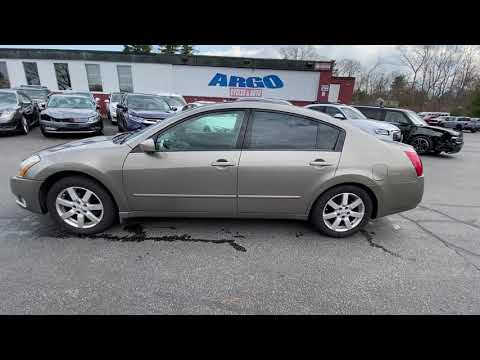 2006 Nissan Maxima SE; SL