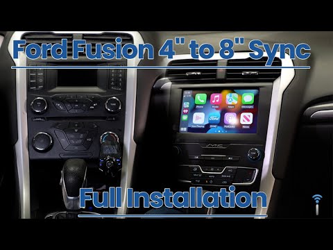 2013-2020 Ford Fusion 4" to 8" Sync 3 Touchscreen Upgrade - Infotainment.com