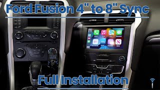 2013-2020 Ford Fusion 4" to 8" Sync 3 Touchscreen Upgrade