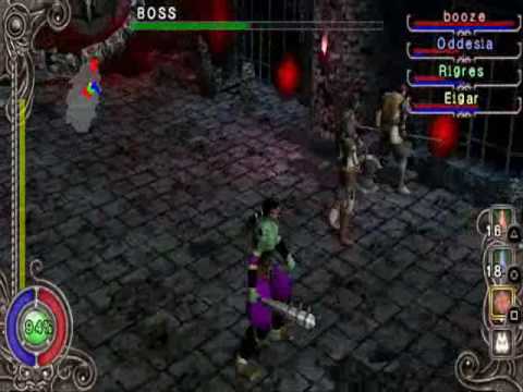 Dungeon Explorer: Warriors of Ancient Arts Boss battle