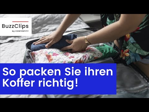 Mit diesen Tricks packen Sie Ihren Koffer richtig!