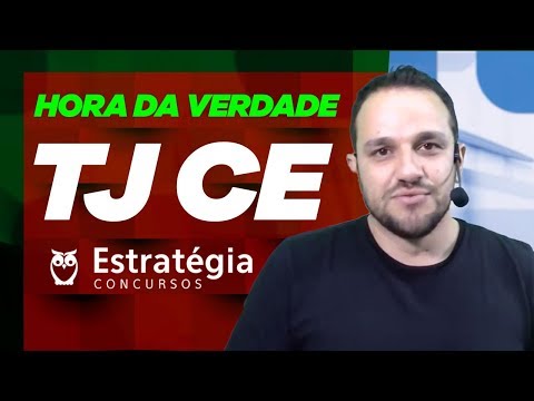 TJ CE - Hora da Verdade: Discursivas