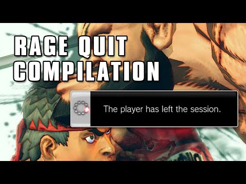 Rage Quit Compilation | #usf4