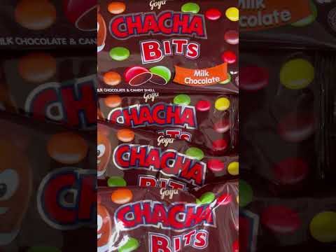 CHACHA BITS MILK CHOCOLATE SHORT #asmr #trending #viral #shorts #chocolateasmr #hazels.channel3293