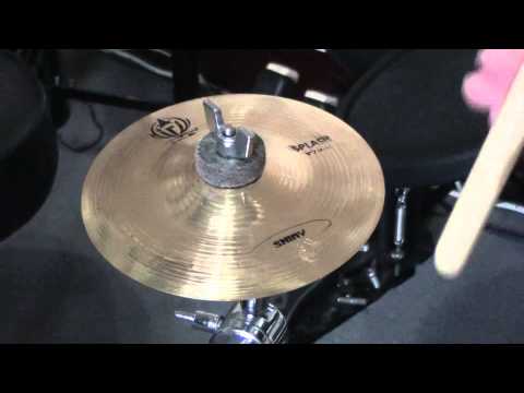 Diril cymbals Taiwan Shiny serie 6 inch splash