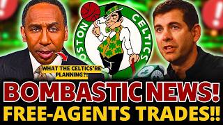 BOMBASTIC! 3 BOMBSHELL FREE AGENTS TRADES RUMORS LINKED TO BOSTON CELTICS | BOSTON CELTICS NEWS!