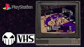 NBA Live 96 (PS1) VHS Recorded Clips