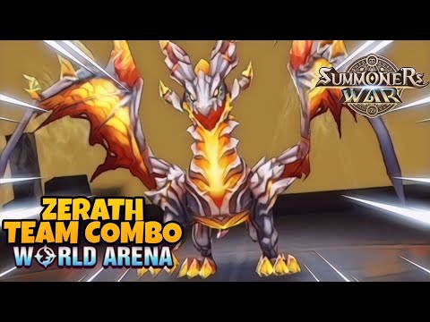 Zerath Team Combo in World Arena - Summoners War