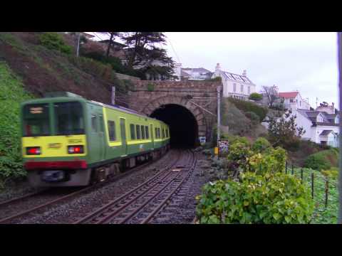 Dart train number 8634 - Northbound to Dalkey, Dublin