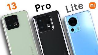 Xiaomi 13 vs Xiaomi 13 Pro vs Xiaomi 13 Lite - Which Should You Buy? (Global Series)