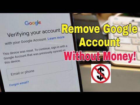 Free Method! Latest Security! Samsung S10/ S10+ (SM-G973F/SM-G975F). Remove Google Account.