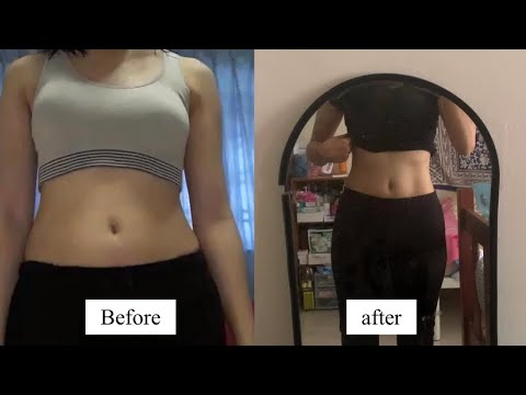 Weight Lose Transformation from 53 kg to 44 kg