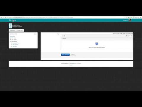 Student Moodle Tutorials - How To Navigate Through Moodle