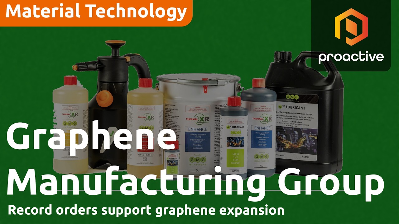 Graphene Manufacturing Group hits record orders as new plant lifts output 20x