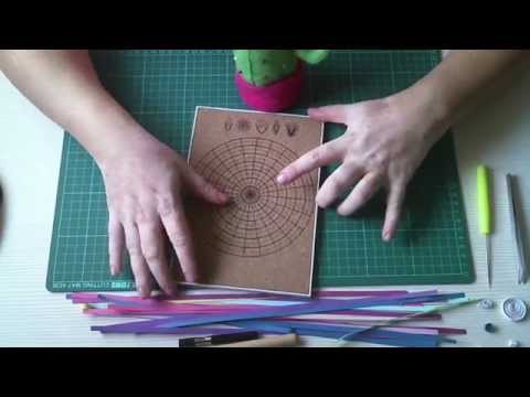 Quilling – Vídeo Tutorial 1- Introducción a los Materiales