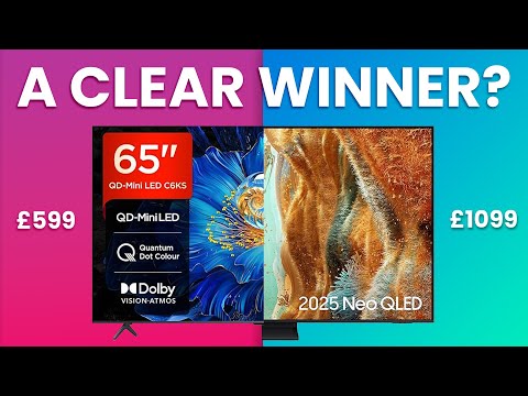 Mini LED TV Battle - TCL C6K vs Samsung QN70F