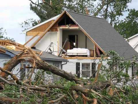 Springfield, MA Tornado Aftermath (Part 8 -- Island Pond Road)