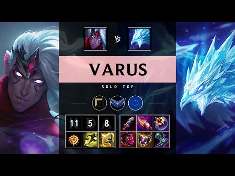 Varus Top vs Anivia - EUW Diamond Patch 25.12