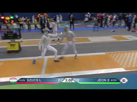 Budapest 2021 SWS - PL128 - Szucs HUN v Jeon E KOR