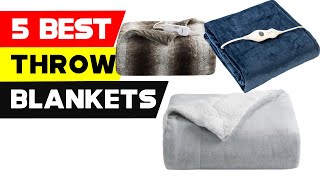 Top 5 Best Throw Blankets 2024 ( Reviews and Buying Guide )