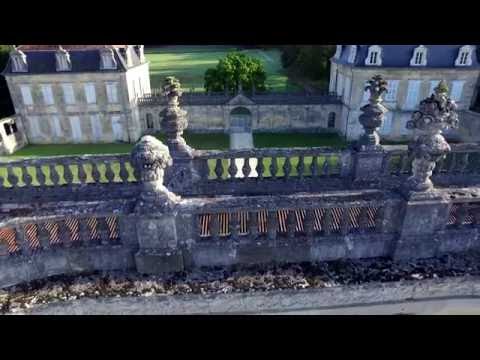 Abbaye de Trois-Fontaines vue du ciel Tourisme & Patrimoine Champagne-Ardenne.