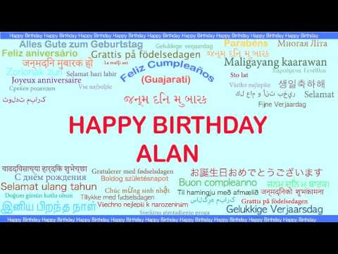 Alan   Languages Idiomas - Happy Birthday