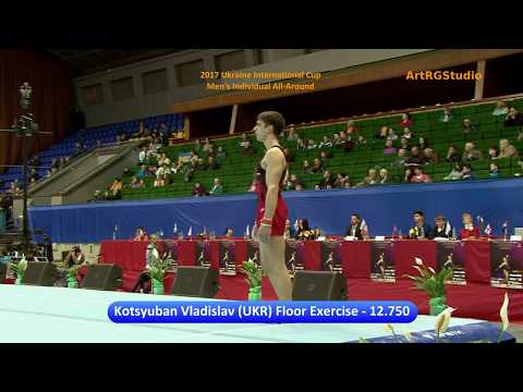 KOTSYUBAN Vladislav (Коцюбан Владислав) (UKR) FX 2017 Stella Zakharova Cup - All-Around Men's