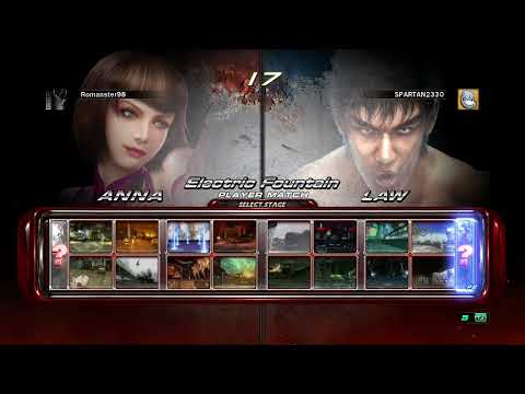 Tekken 6 - Anna Williams (Me) Vs. Marshall Law (Jonah) - Online Battle #74
