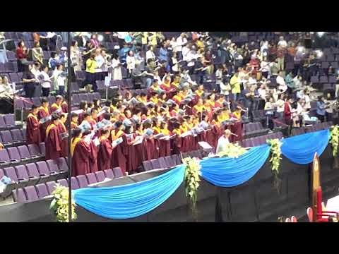 Lourdes celebration in Singapore Rosary possession ave maria ave maria in different languages