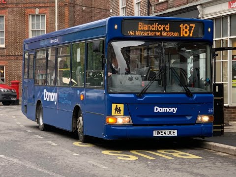 Darting down the lanes - Damory Coaches Dennis Dart MPD 3329