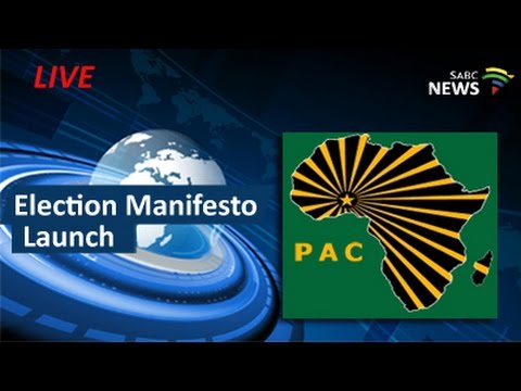 PAC election manifesto launch, 28 May 2016
