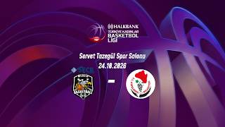 Seçil Kauçuk Mersin Basketball – Kırklareli BLD Vefa İlaç Halkbank TKBL 3.Hafta
