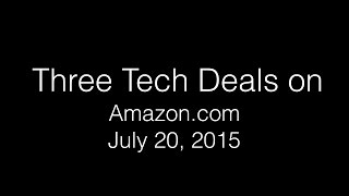 3 Tech Deals on Amazon