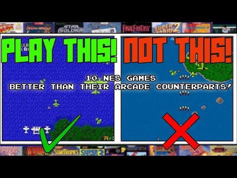 10 NES Games Better Than Their Arcade Counterparts! (Part 1)