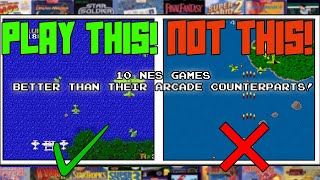 10 NES Games Better Than Their Arcade Counterparts! (Part 1)